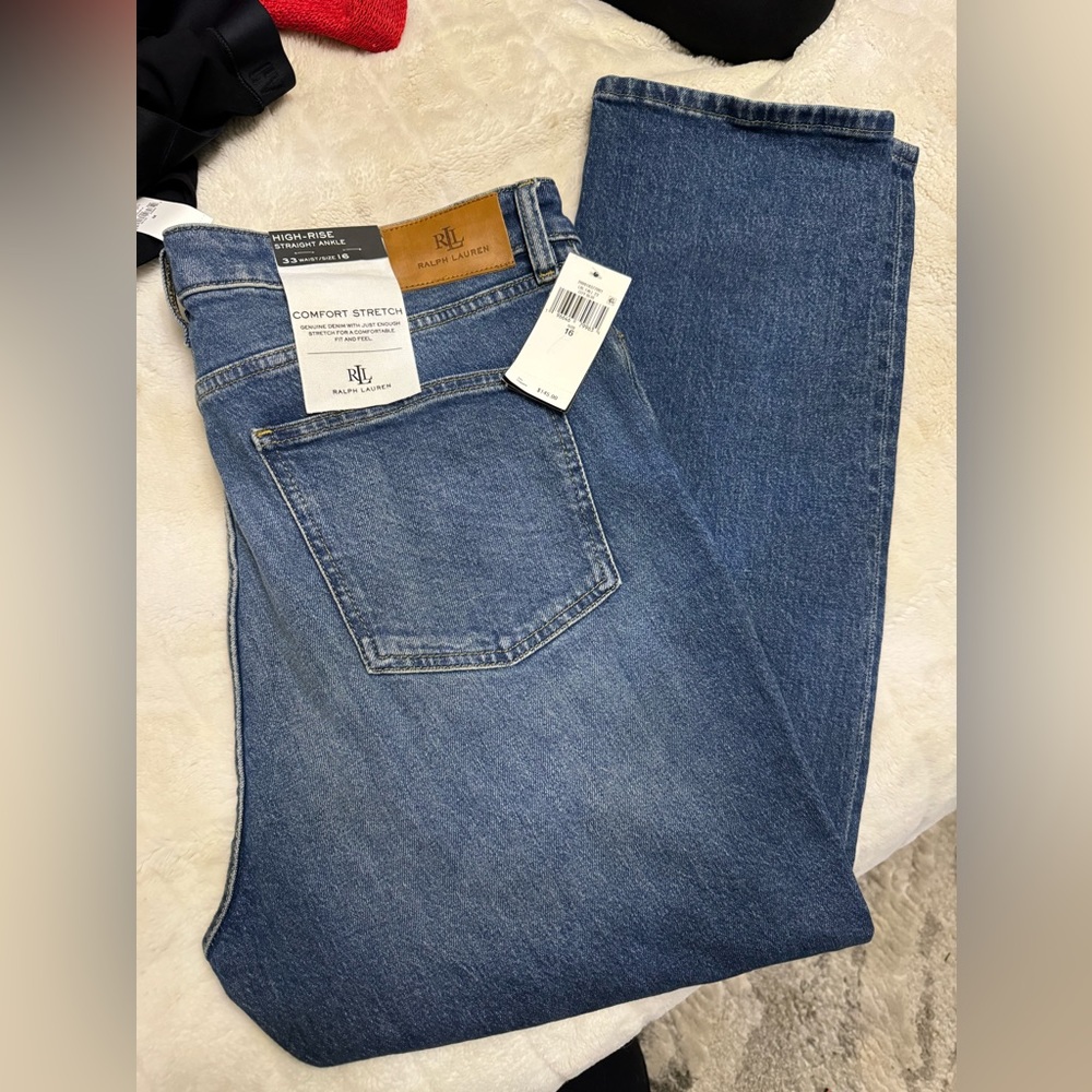 New with tags size 16 Ralph Lauren denim jeans